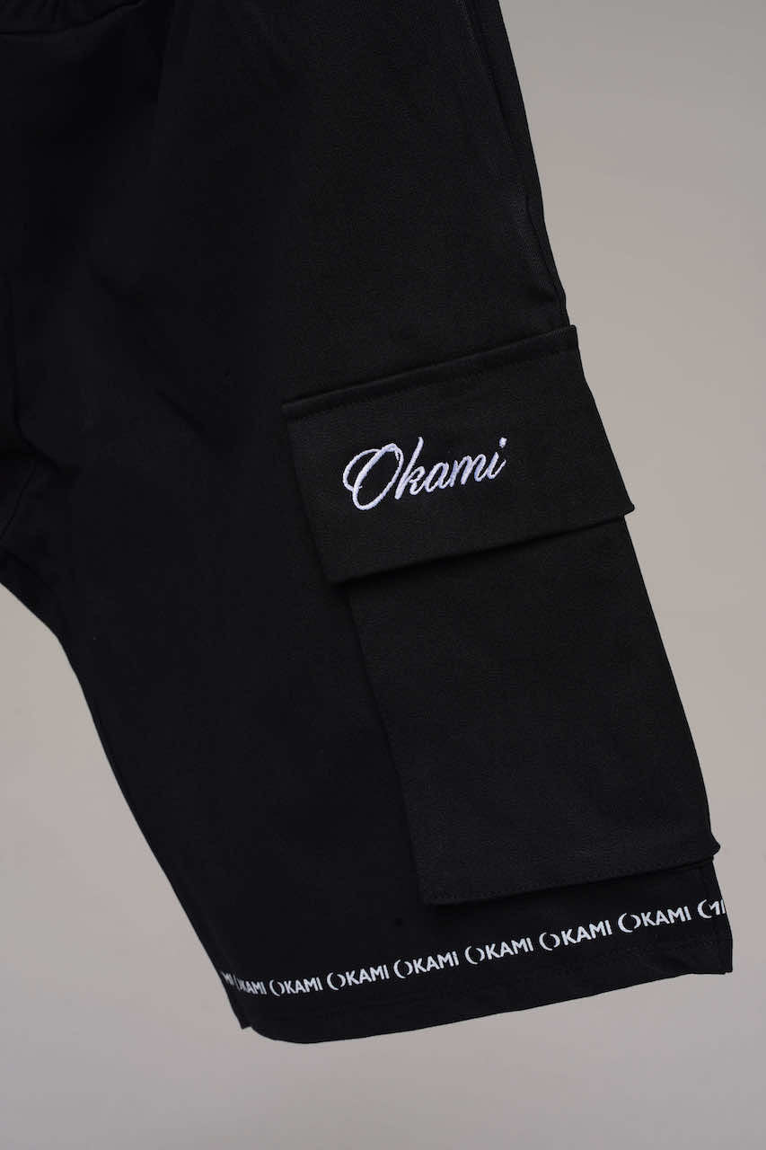 Black Cargo Short