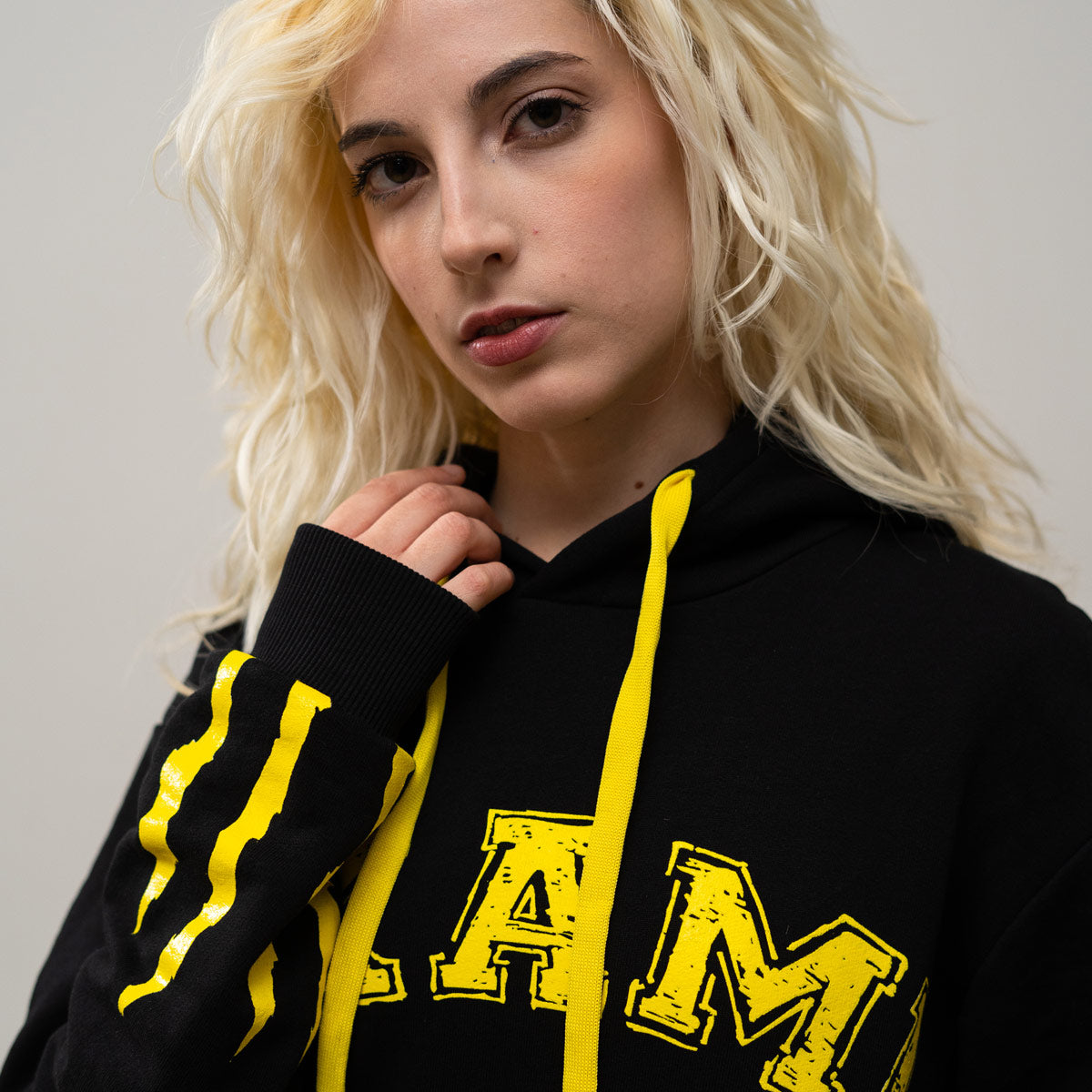 College Black Hoodie